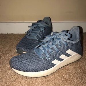 Blue Adidas Cloudfoam Sneakers